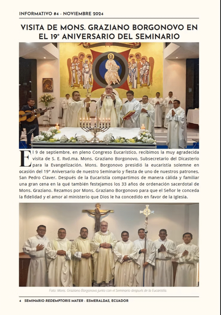 image-4-720x1024 NOTICIAS Noviembre- Seminario Diocesano Misionero REDEMPTORIS MATER "San Pedro Claver"